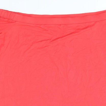 George Womens Red   Basic Blouse Size 14