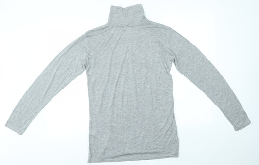 SheIn Womens Grey   Basic T-Shirt Size XL