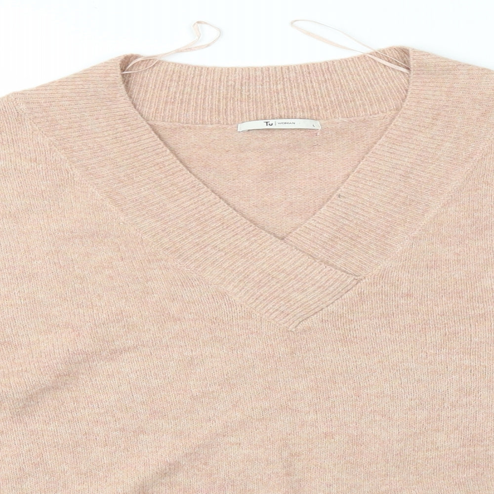 TU Womens Pink   Pullover Jumper Size L