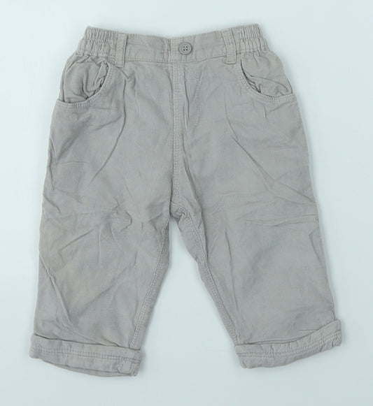 Mini Club Baby Grey   Jogger Trousers Size 6-9 Months