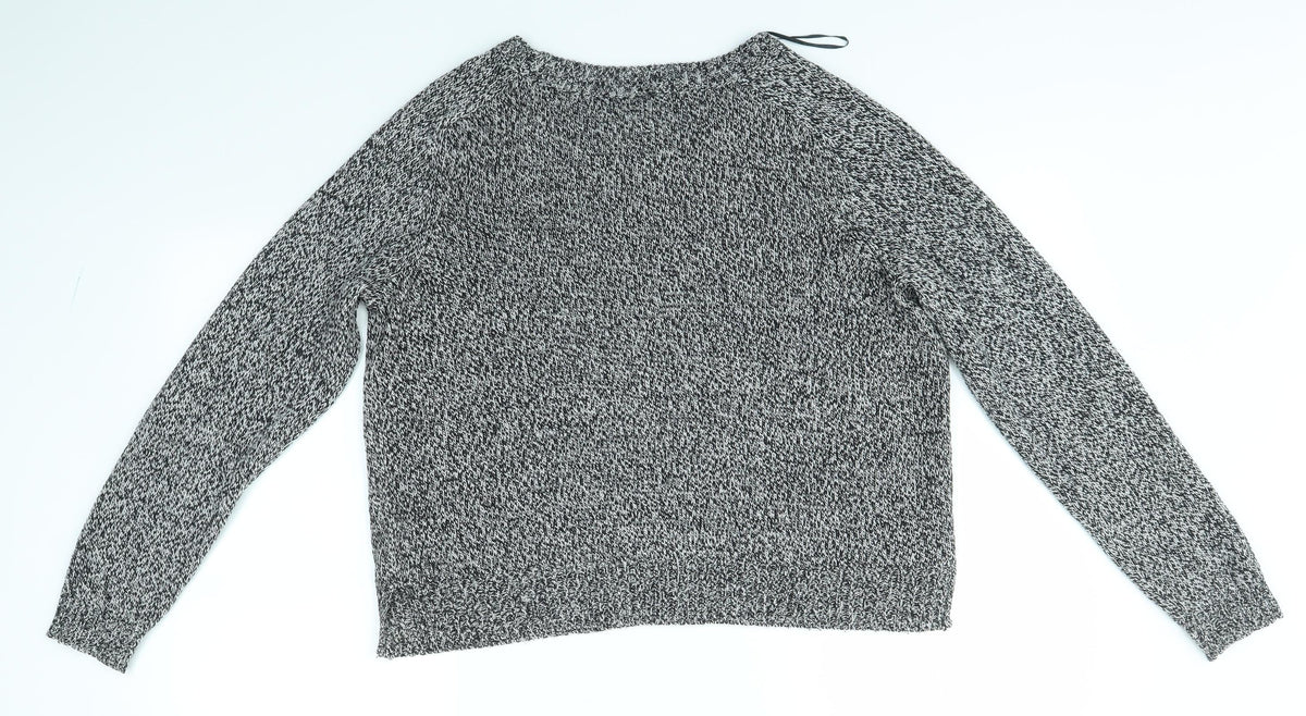 Womens UK Size M H&M Grey Pullover Jumper