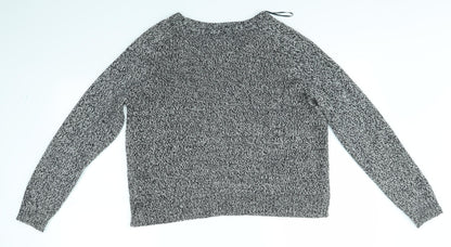 Womens UK Size M H&M Grey Pullover Jumper
