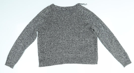 Womens UK Size M H&M Grey Pullover Jumper