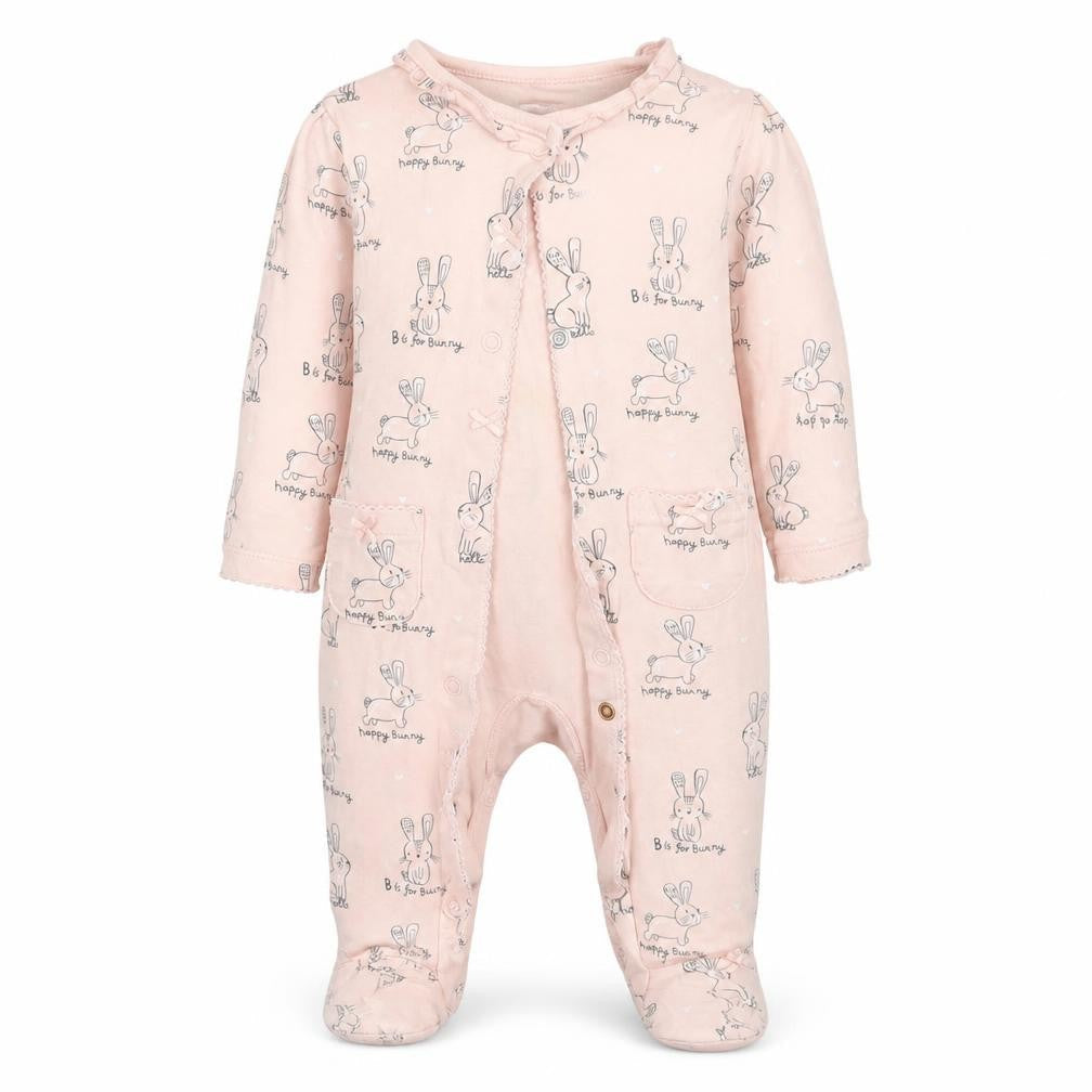 George Girls Pink Geometric  Babydoll One Piece Size 3-6 Months