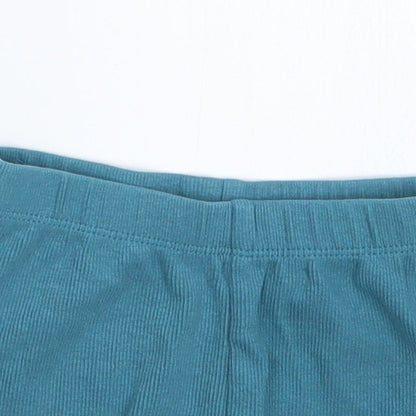 George Girls Blue   Cropped Trousers Size 3-6 Months