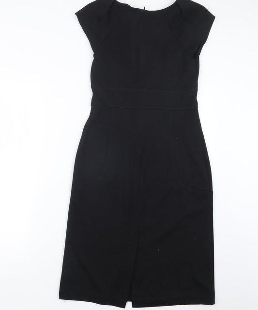 F&F Womens Black   T-Shirt Dress  Size 8