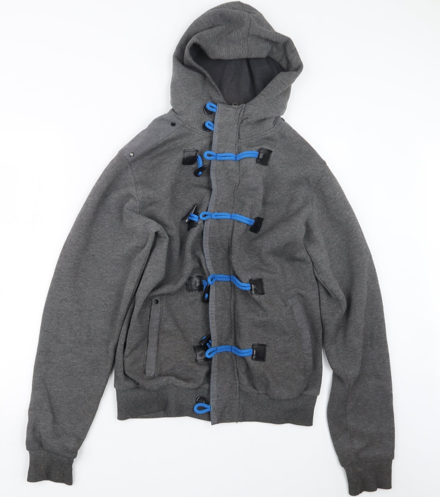 Mens UK Size M BCK&HRSY Grey Jacket