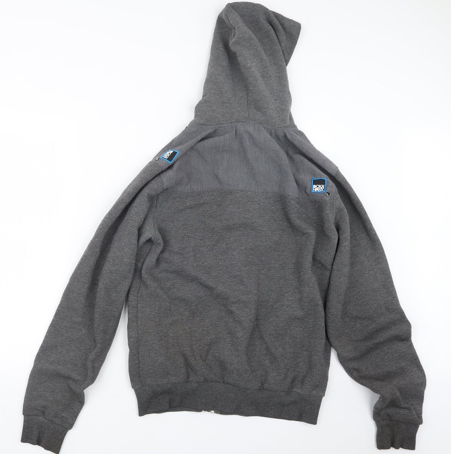 Mens UK Size M BCK&HRSY Grey Jacket