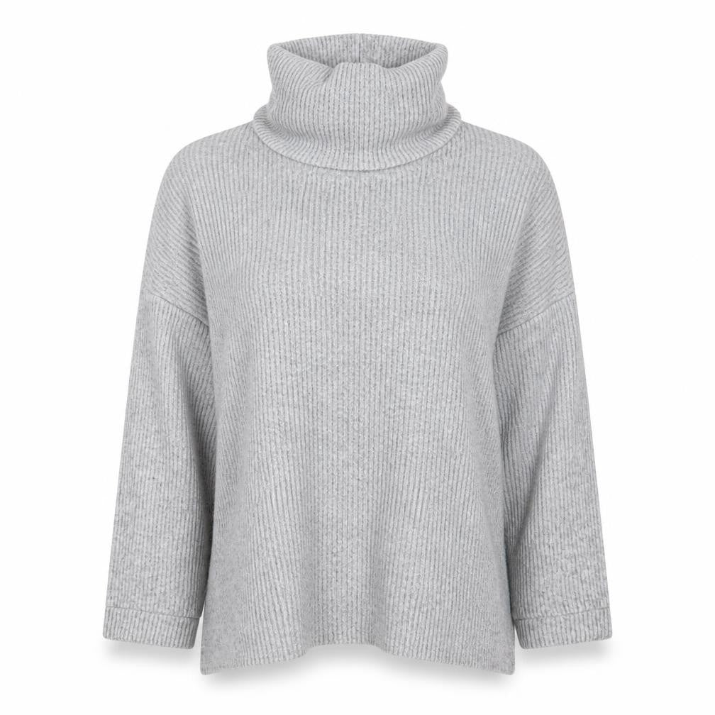 Womens UK Size L New Look Grey Pullover Jumper