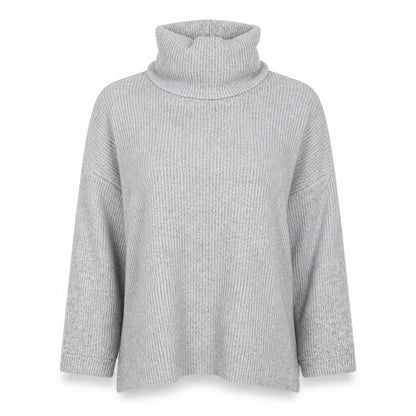 Womens UK Size L New Look Grey Pullover Jumper
