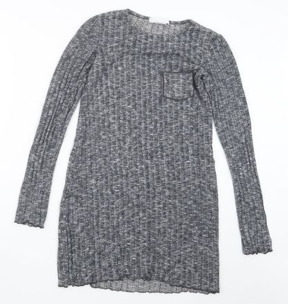 Womens UK Size S Cooperative Blue Pullover Jumper