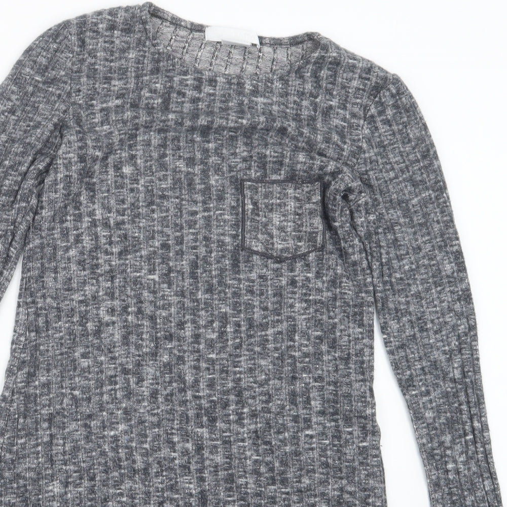 Womens UK Size S Cooperative Blue Pullover Jumper