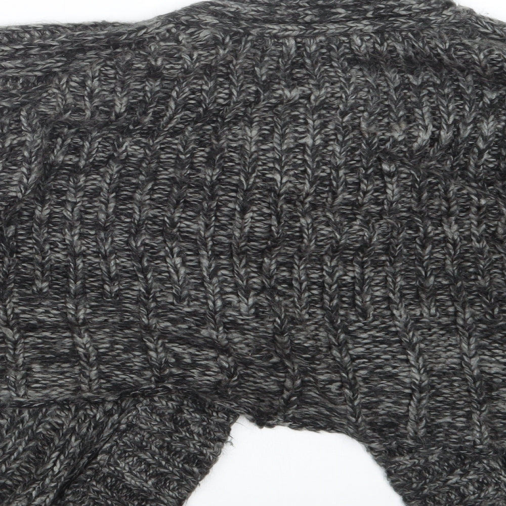 Womens UK Size 18 E-vie Grey Cardigan Jumper