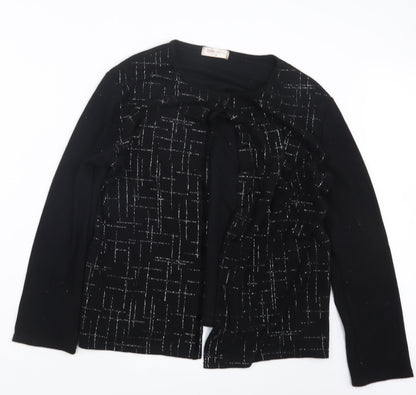 Bonmarché Womens Black   Cardigan Jumper Size M