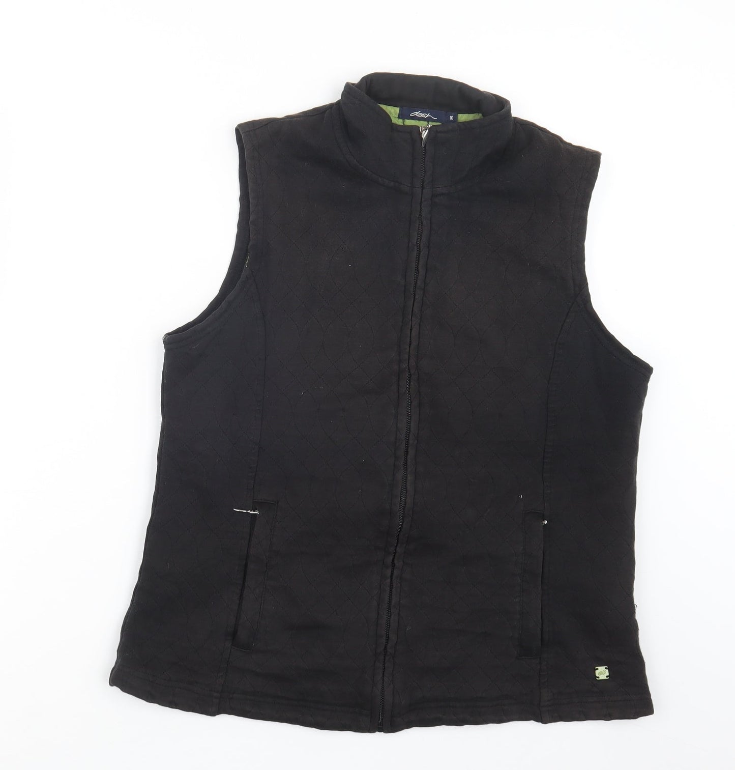 Womens UK Size 10 DASH Brown Gilet