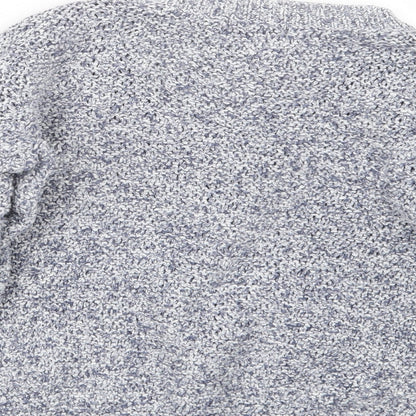 Womens UK Size 8 Marks and Spencer Blue Pullover Jumper