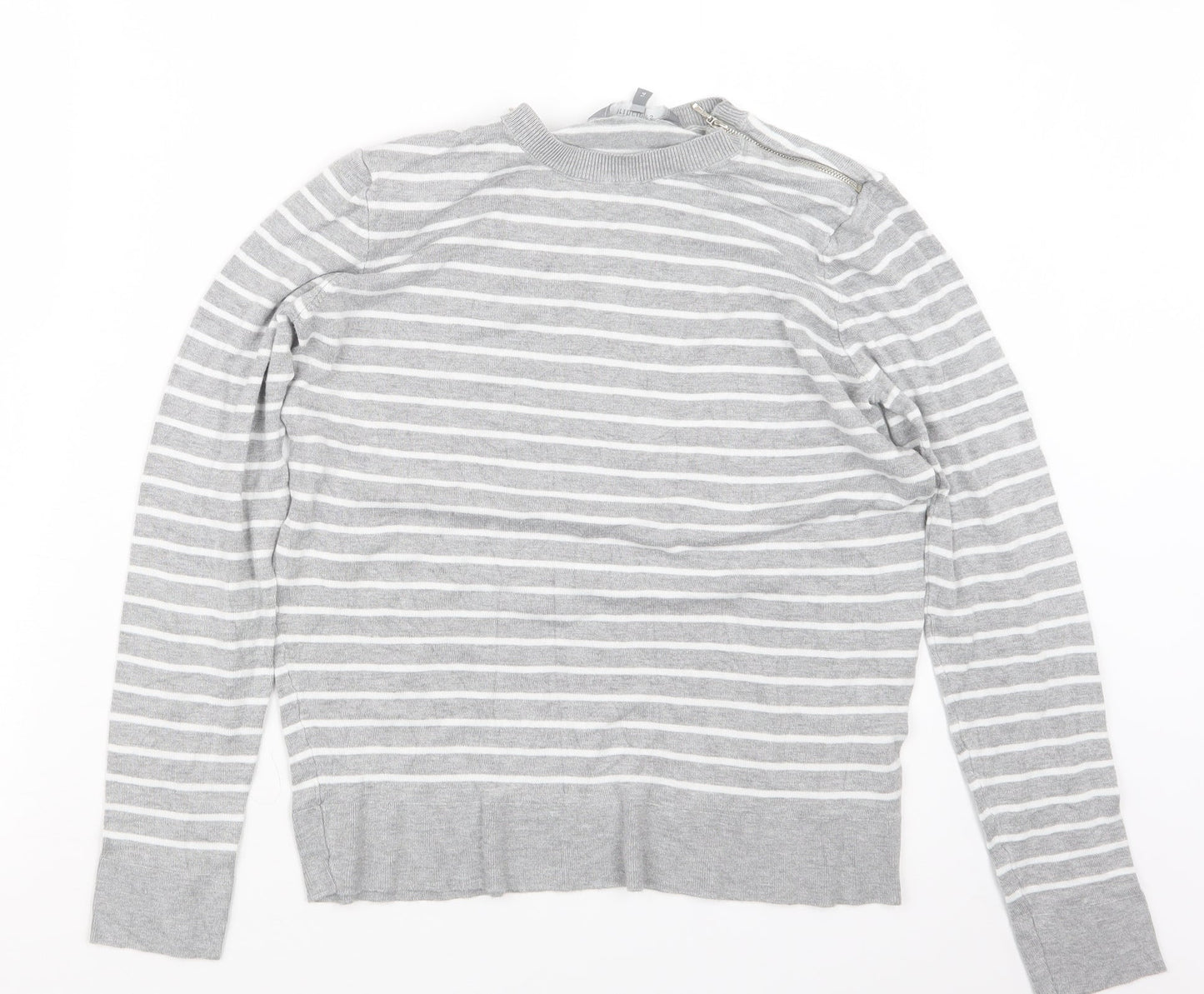 Womens UK Size 14 Principles Grey Pullover Jumper