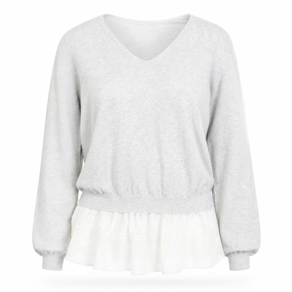 Womens UK Size 14 F&F Grey Pullover Jumper