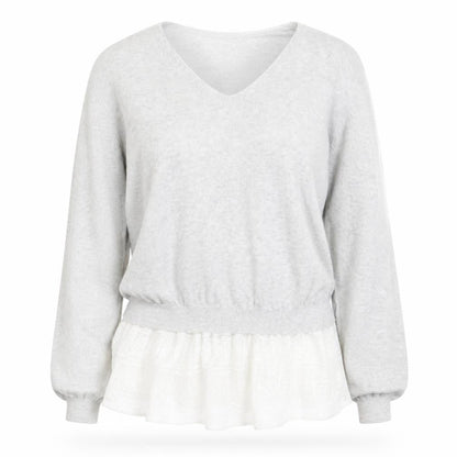 Womens UK Size 14 F&F Grey Pullover Jumper