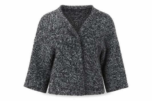 Womens UK Size 10 Atmosphere Black Cardigan Jumper