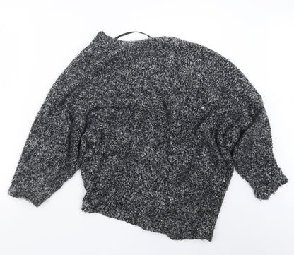 Womens UK Size 10 Atmosphere Black Cardigan Jumper