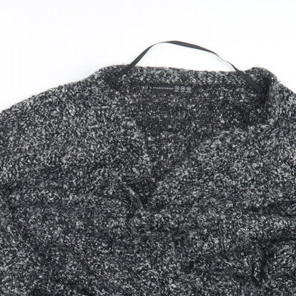 Womens UK Size 10 Atmosphere Black Cardigan Jumper
