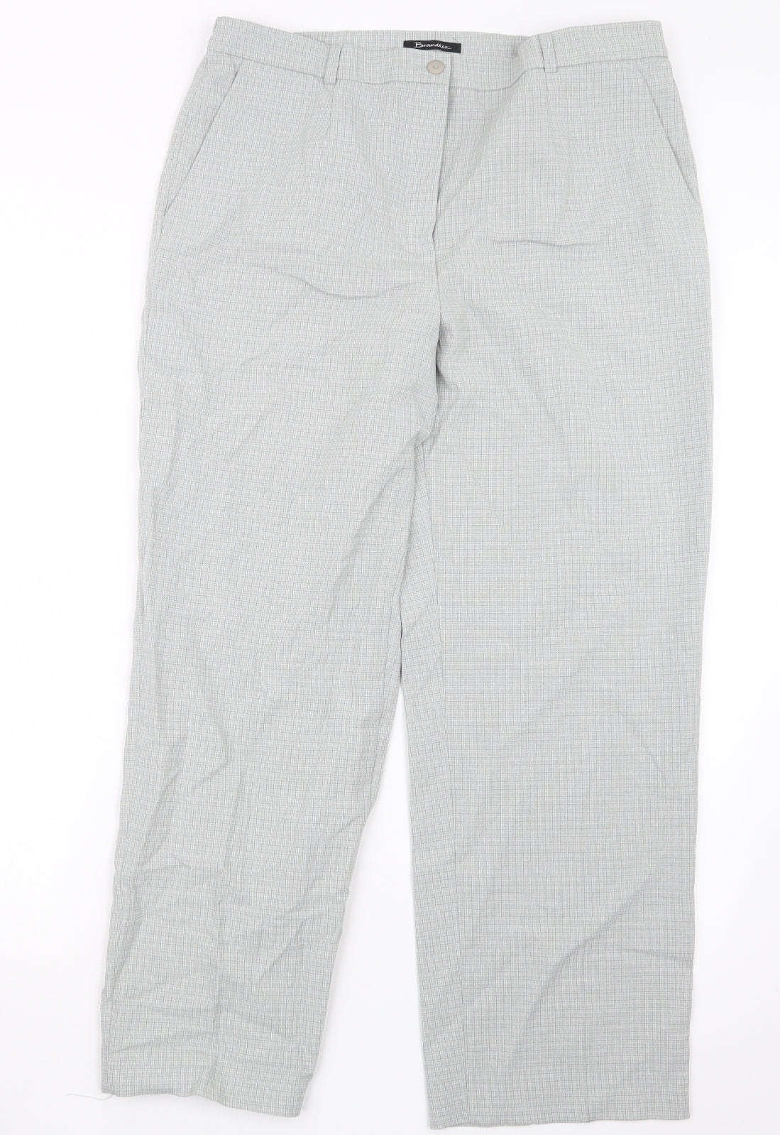 Womens UK Size 18 Brandtex Regular Fit  Grey Trousers