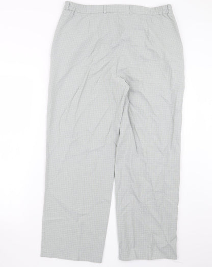Womens UK Size 18 Brandtex Regular Fit  Grey Trousers