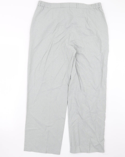 Womens UK Size 18 Brandtex Regular Fit  Grey Trousers