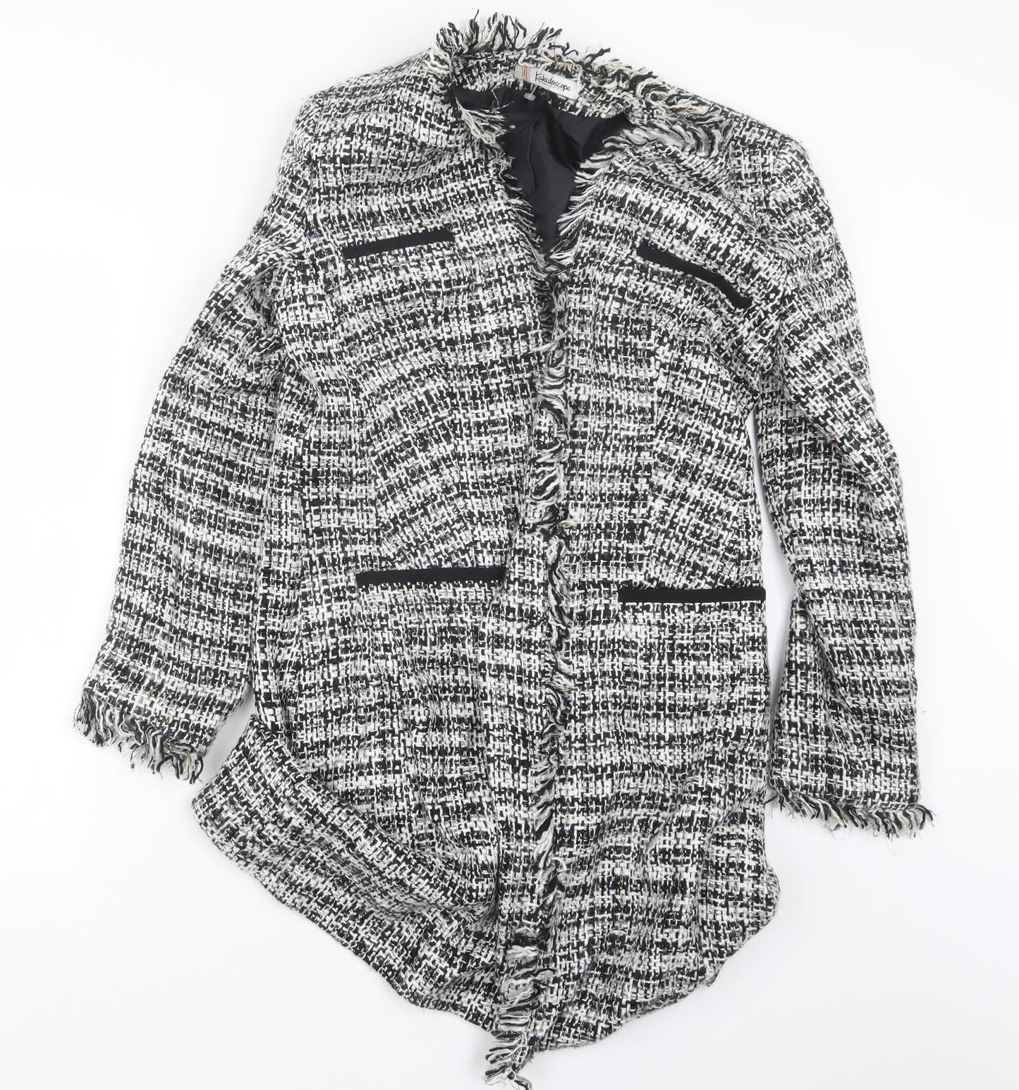 Kaleidoscope Womens Black   Jacket  Size 12