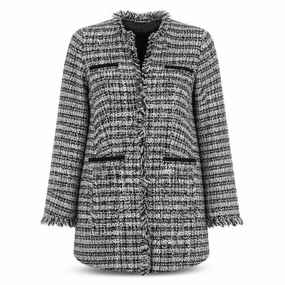 Womens UK Size 12 Kaleidoscope Black Jacket