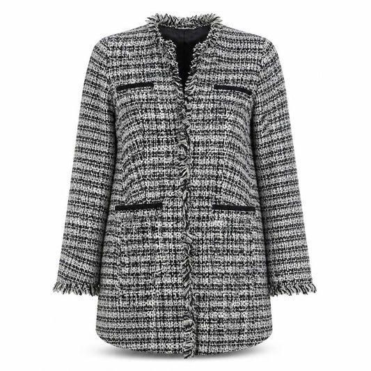 Womens UK Size 12 Kaleidoscope Black Jacket