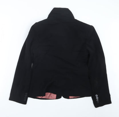 Womens UK Size 10 Preworn Black Jacket