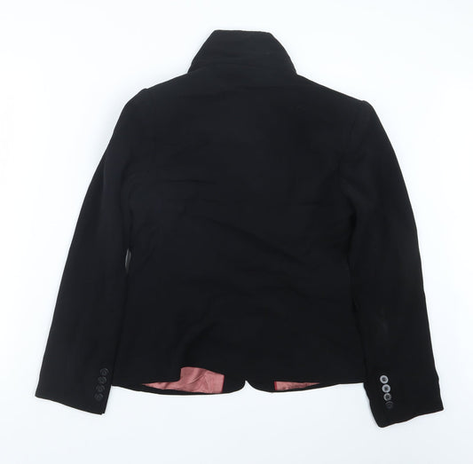 Womens UK Size 10 Preworn Black Jacket