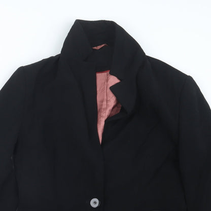Womens UK Size 10 Preworn Black Jacket