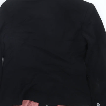 Womens UK Size 10 Preworn Black Jacket