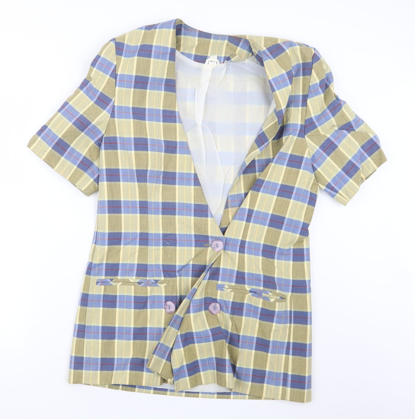 Womens UK Size 10 Preworn Yellow Jacket