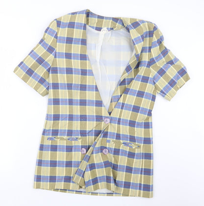 Womens UK Size 10 Preworn Yellow Jacket