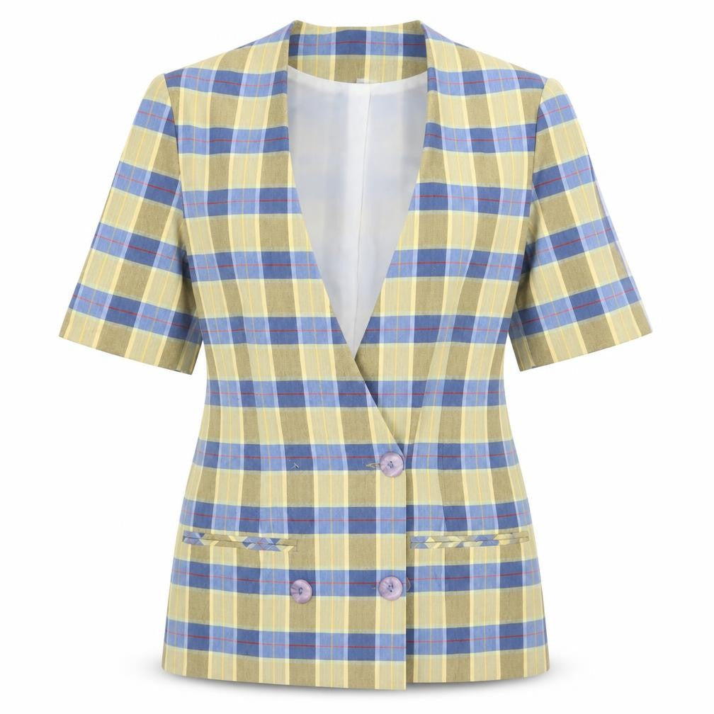 Womens UK Size 10 Preworn Yellow Jacket