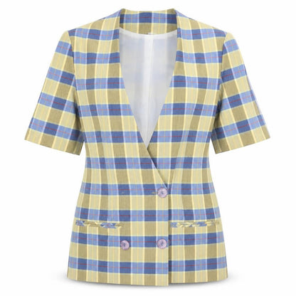 Womens UK Size 10 Preworn Yellow Jacket