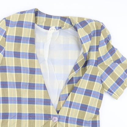 Womens UK Size 10 Preworn Yellow Jacket
