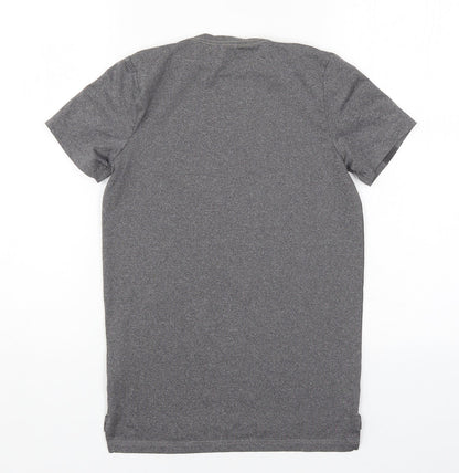F&F Boys Grey   Basic T-Shirt Size 8-9 Years  - Bronx
