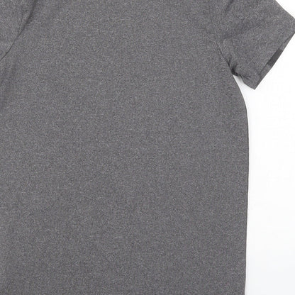 F&F Boys Grey   Basic T-Shirt Size 8-9 Years  - Bronx