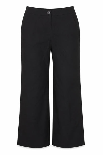 Woolworths Womens Black   Trousers  Size 10 L31 in