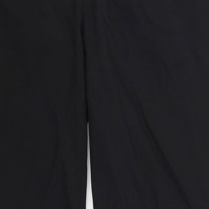 Woolworths Womens Black   Trousers  Size 10 L31 in