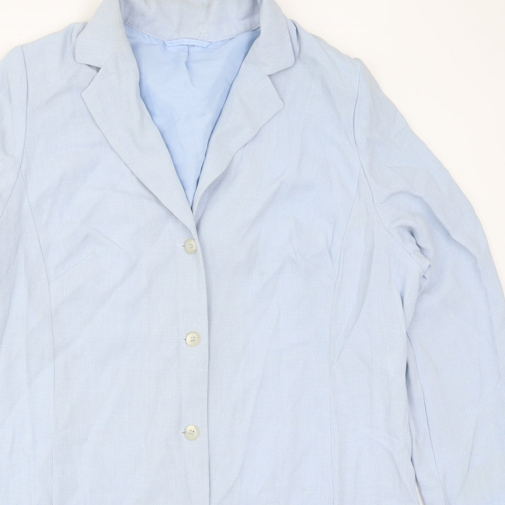 essence Womens Blue   Jacket  Size 20