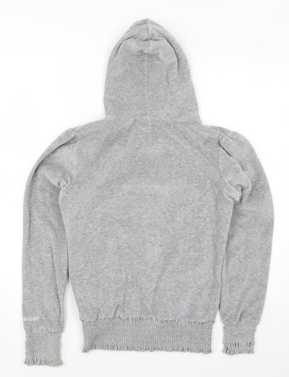 Goldigga Girls Grey   Full Zip Hoodie Size 13 Years