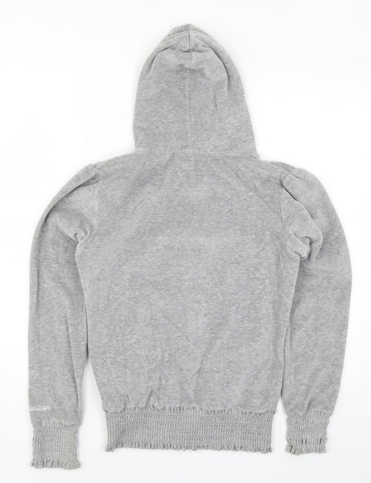 Goldigga Girls Grey   Full Zip Hoodie Size 13 Years