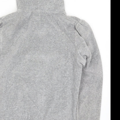 Goldigga Girls Grey   Full Zip Hoodie Size 13 Years