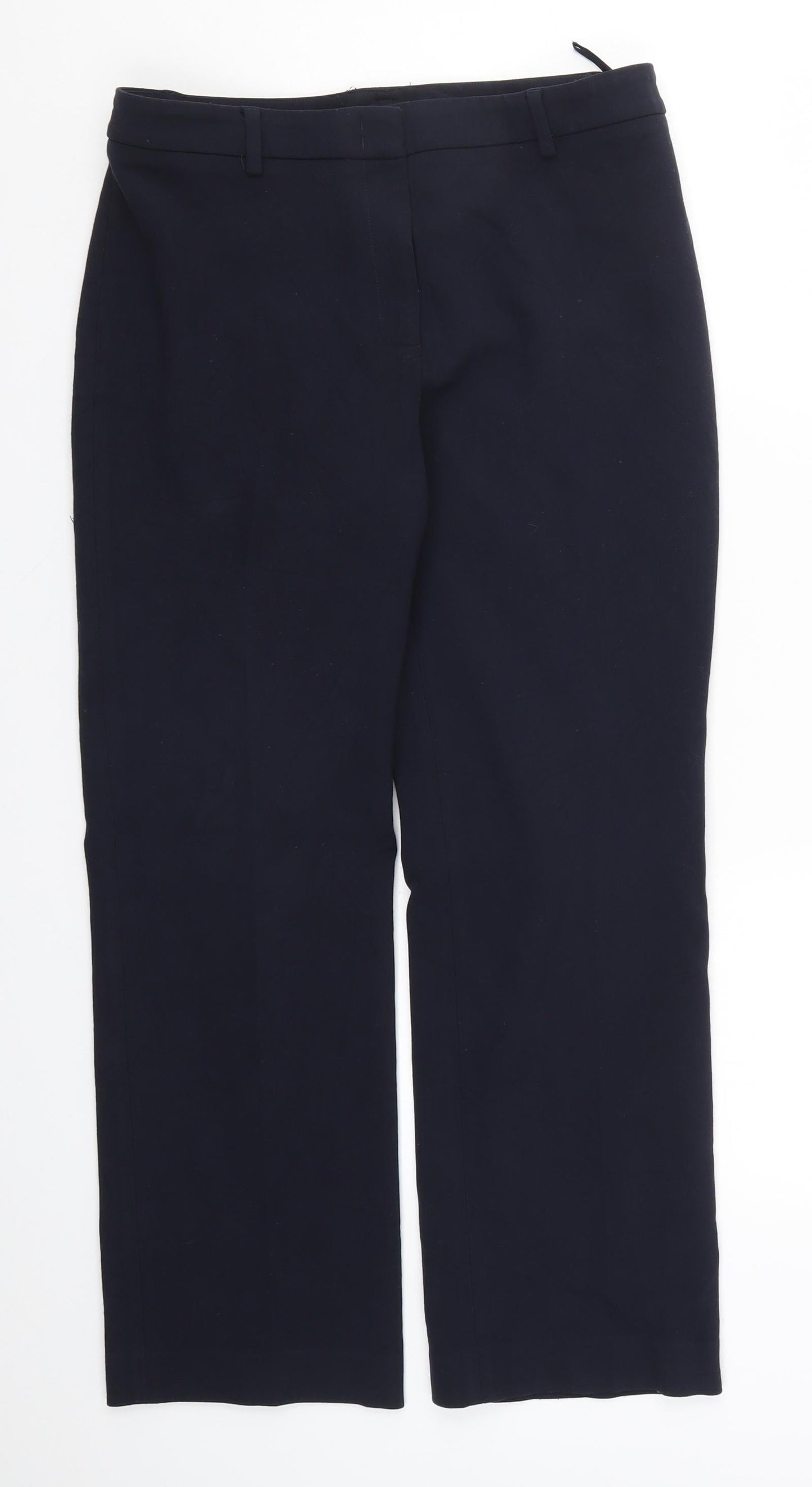 Womens UK Size 32 in Preworn Regular Fit  Blue Trousers